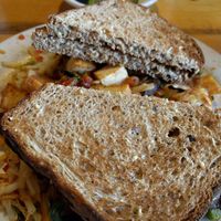 Veggie hash at Notchtop Bakery and Cafe in Estes Park