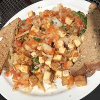 Veggie hash  at Notchtop Bakery and Cafe in Estes Park