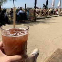   at Ona Beach Bar in Roses