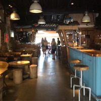 Big bar for those evening cocktails ?  at Ona Beach Bar in Roses