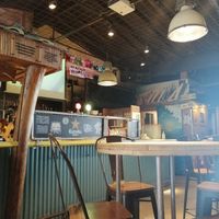 Bar at Ona Beach Bar in Roses