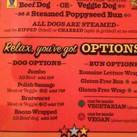 menu at Dirty Frank's Hot Dog Palace - W Broad in Columbus