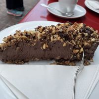 Veganer Schokokuchen at Eugens Bio Cafe Restaurant in Konstanz