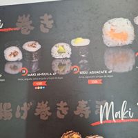 Maki at Ramen Yi in Benidorm