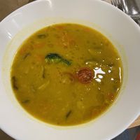 Dal soup  at Km.0 in San Sebastian