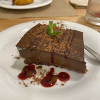 Mousse cake  at Km.0 in San Sebastian