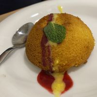 Apple pie  at Km.0 in San Sebastian