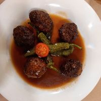 Albóndigas de bulgur ( menú) at Km.0 in San Sebastian