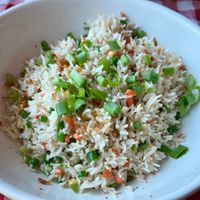 Vegetable fried rice  at Palm Kitchen - Restaurant in Dubai