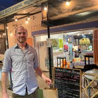 Venue front, with takeaway  at HōnestBar:Ibiza  in Ibiza