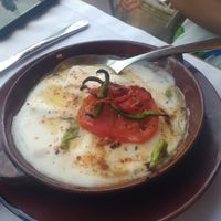 feta vegan al forno at Gran Aladino in Corfu