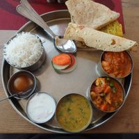 Gujarati Thali at Swaruchi in Johannesburg