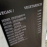 menu at Kumpir Queen in Bamberg