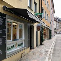 outside at Kumpir Queen in Bamberg