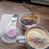PBJ overnight oats at Roots In The City in Douglas