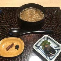 Ochazuke and pickles  at Kakusho in Takayama