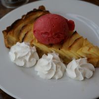 Apple Pie at Brasserie LoLa in Paris