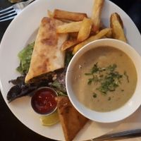 assiette gourmande  (greedy plate) at Brasserie LoLa in Paris