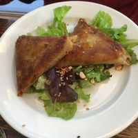 samossa at Brasserie LoLa in Paris