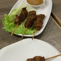 Satay Skewers at Thai Vegetarian Food 泰國素食 in Kowloon