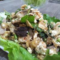 Laab tofu (minced tofu salad)  at Thai Vegetarian Food 泰國素食 in Kowloon
