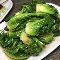 Stir fried baby kale at Thai Vegetarian Food 泰國素食 in Kowloon