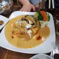 Panang tofu curry at Thai Vegetarian Food 泰國素食 in Kowloon