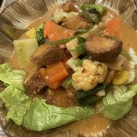 Mushroom and veggie soup    at Thai Vegetarian Food 泰國素食 in Kowloon