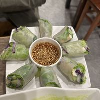 Fresh spring rolls   at Thai Vegetarian Food 泰國素食 in Kowloon