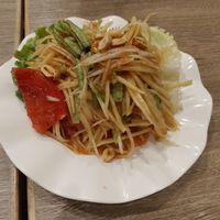 Deep-Fried Papaya Salad. at Thai Vegetarian Food 泰國素食 in Kowloon