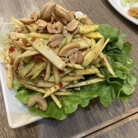 Mango salad   at Thai Vegetarian Food 泰國素食 in Kowloon