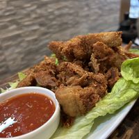 Vegan chicken   at Thai Vegetarian Food 泰國素食 in Kowloon