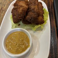 Satay skewers   at Thai Vegetarian Food 泰國素食 in Kowloon