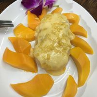 Mango Sticky Rice at Thai Vegetarian Food 泰國素食 in Kowloon