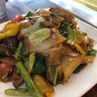 Fried noodles  at Thai Vegetarian Food 泰國素食 in Kowloon