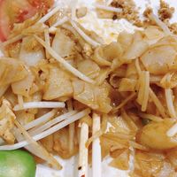 Pad Thai 넓은 면의 팟타이  at Thai Vegetarian Food 泰國素食 in Kowloon
