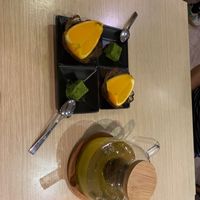 Orange jello  at Isoya Japanese Vegetarian in Hong Kong Island