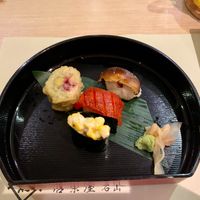Summer sushi at Isoya Japanese Vegetarian in Hong Kong Island