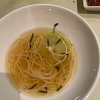 Cold lime somen  at Isoya Japanese Vegetarian in Hong Kong Island