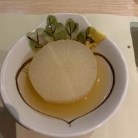 Radish soup at Isoya Japanese Vegetarian in Hong Kong Island