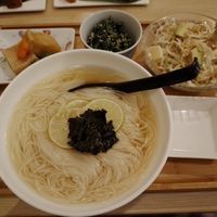 Lime Somen In Soup. at Isoya Japanese Vegetarian in Hong Kong Island