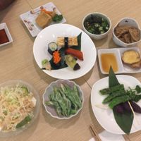 1 regular set lunch and 1 deluxe lunch  at Isoya Japanese Vegetarian in Hong Kong Island
