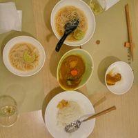Curry and noodles at Isoya Japanese Vegetarian in Hong Kong Island