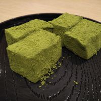 Matcha mochi  at Isoya Japanese Vegetarian in Hong Kong Island