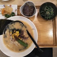 Ramen plus starters  at Isoya Japanese Vegetarian in Hong Kong Island