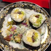 wegańskie sushi at Dobre Sushi in Przemysl