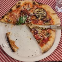 Super leckere Pizza Ortolana at Zafferano in Heidelberg