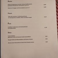 Aktuelles Menü (August 26) at Zafferano in Heidelberg
