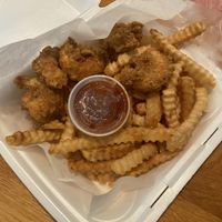 Shrimp Platter  at Go Vegan Grill in Decatur