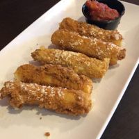 mozzarella sticks at Go Vegan Grill in Decatur